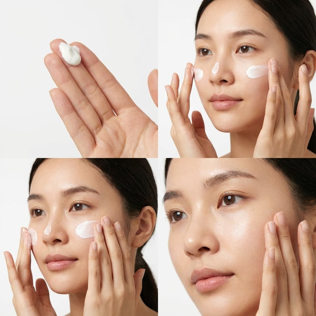 Step by step illustration